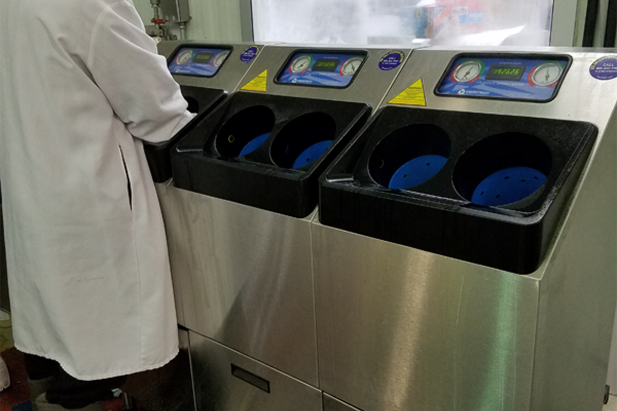 Automated Hand Washing Stations for Food Processing Meritech